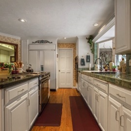 12 Kitchen (walk-in pantry at end of kitchen)